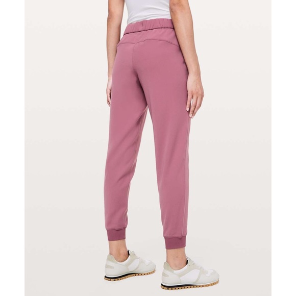 Lululemon On The Fly Jogger Pants Misty Merlot - Picture 3 of 16